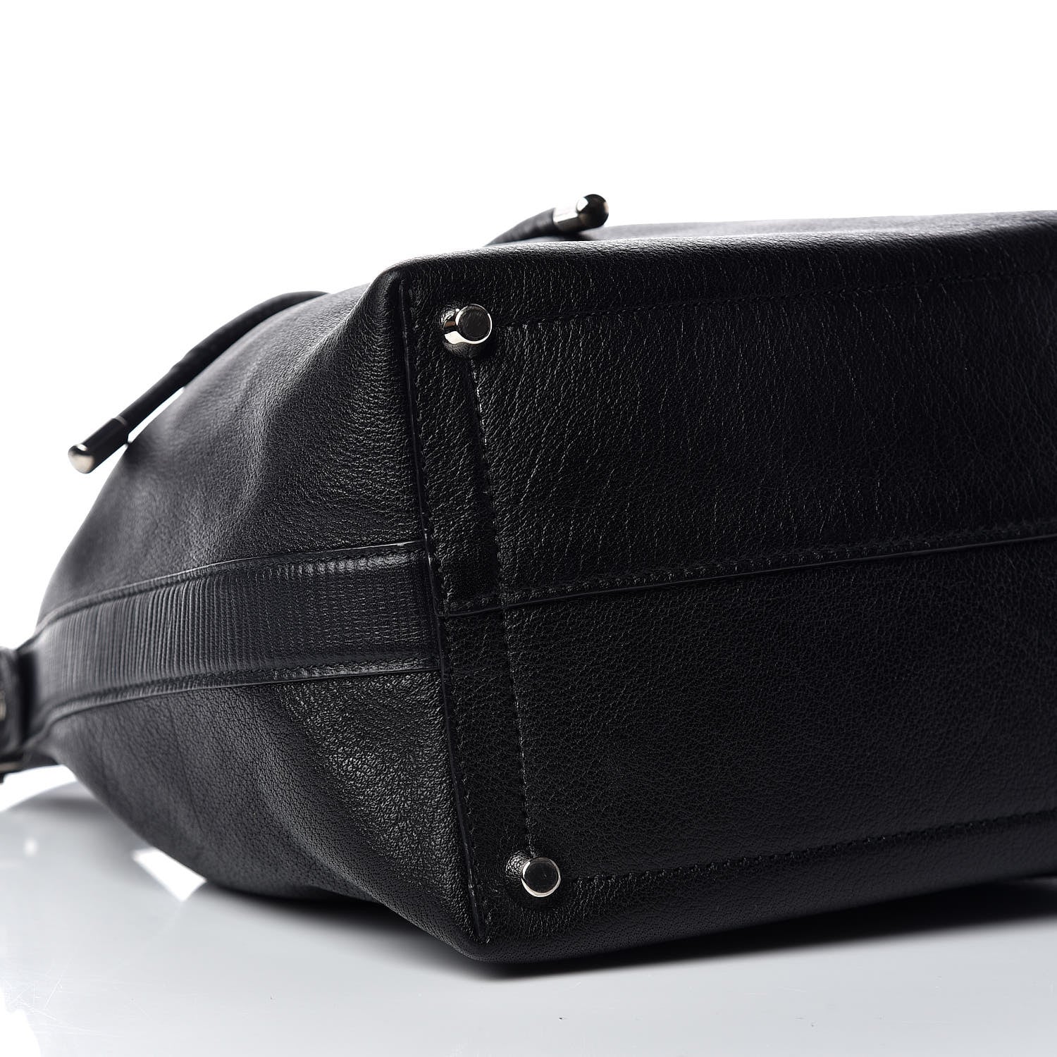 Proenza Schouler Calfskin Buffalo Medium Bucket Bag Black 8 of 13