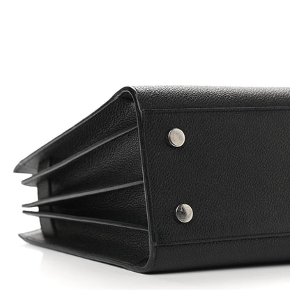 Saint Laurent Grained Calfskin Baby Sac De Jour Black 7 of 8