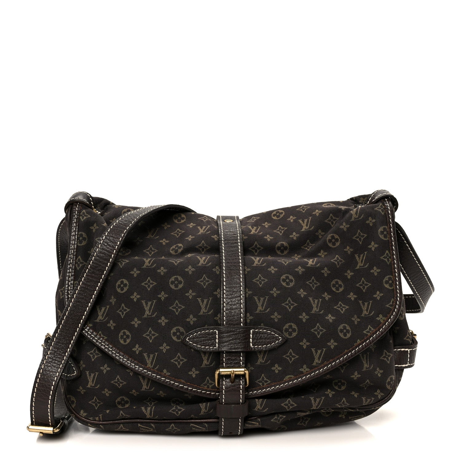 Louis Vuitton Monogram Mini Lin Saumur Ebene 1 of 11