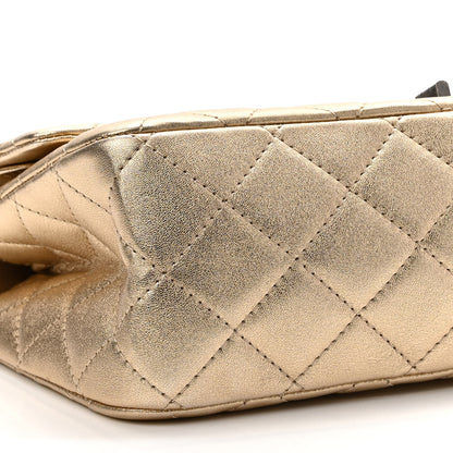 Chanel Metallic Aged Calfskin Quilted 2.55 Reissue 227 Flap Gold 8 of 10