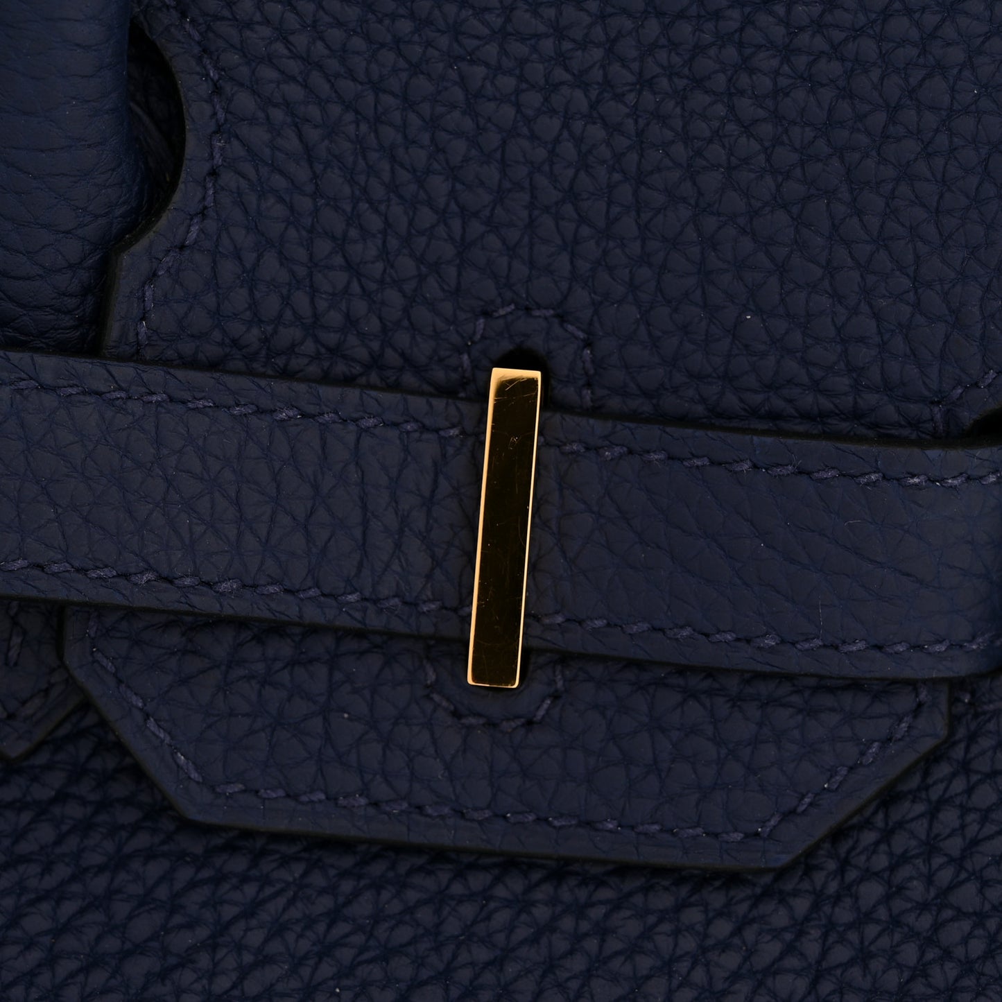 Togo Birkin 30 Bleu Encre