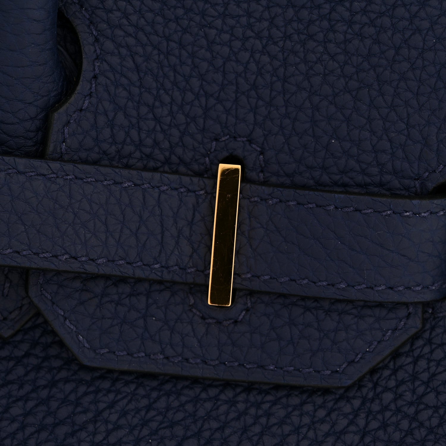 Hermes Togo Birkin 30 Bleu Encre 14 of 15