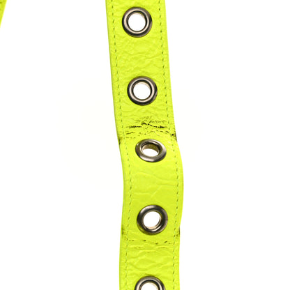 Balenciaga Agneau Arena Le Cagole Shoulder Bag XS Fluo Yellow 11 of 11