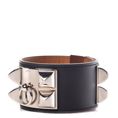 Hermes Chamonix Collier de Chien CDC Bracelet L Black 1 of 9