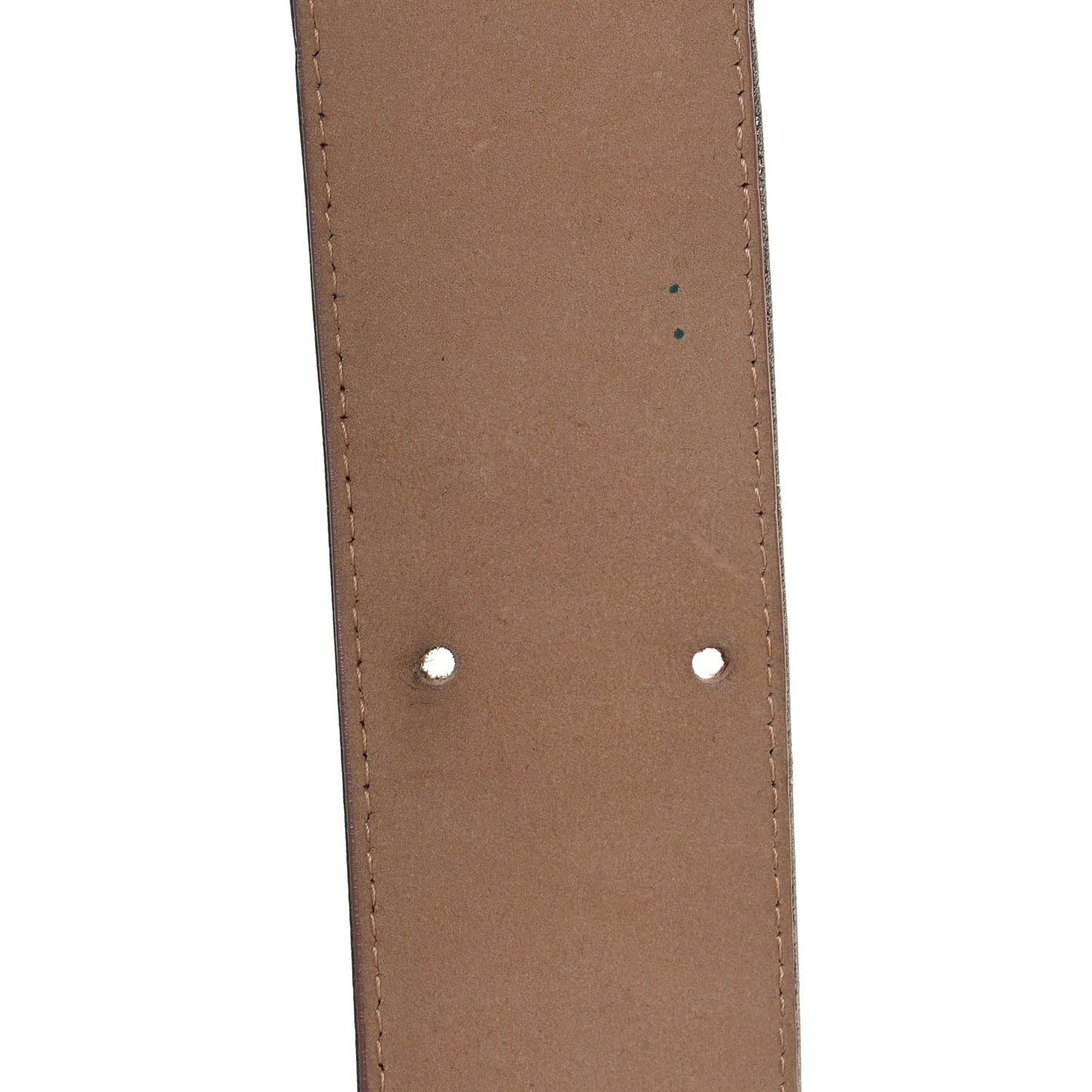 Metallic Calfskin CC Belt 100 40 Gold