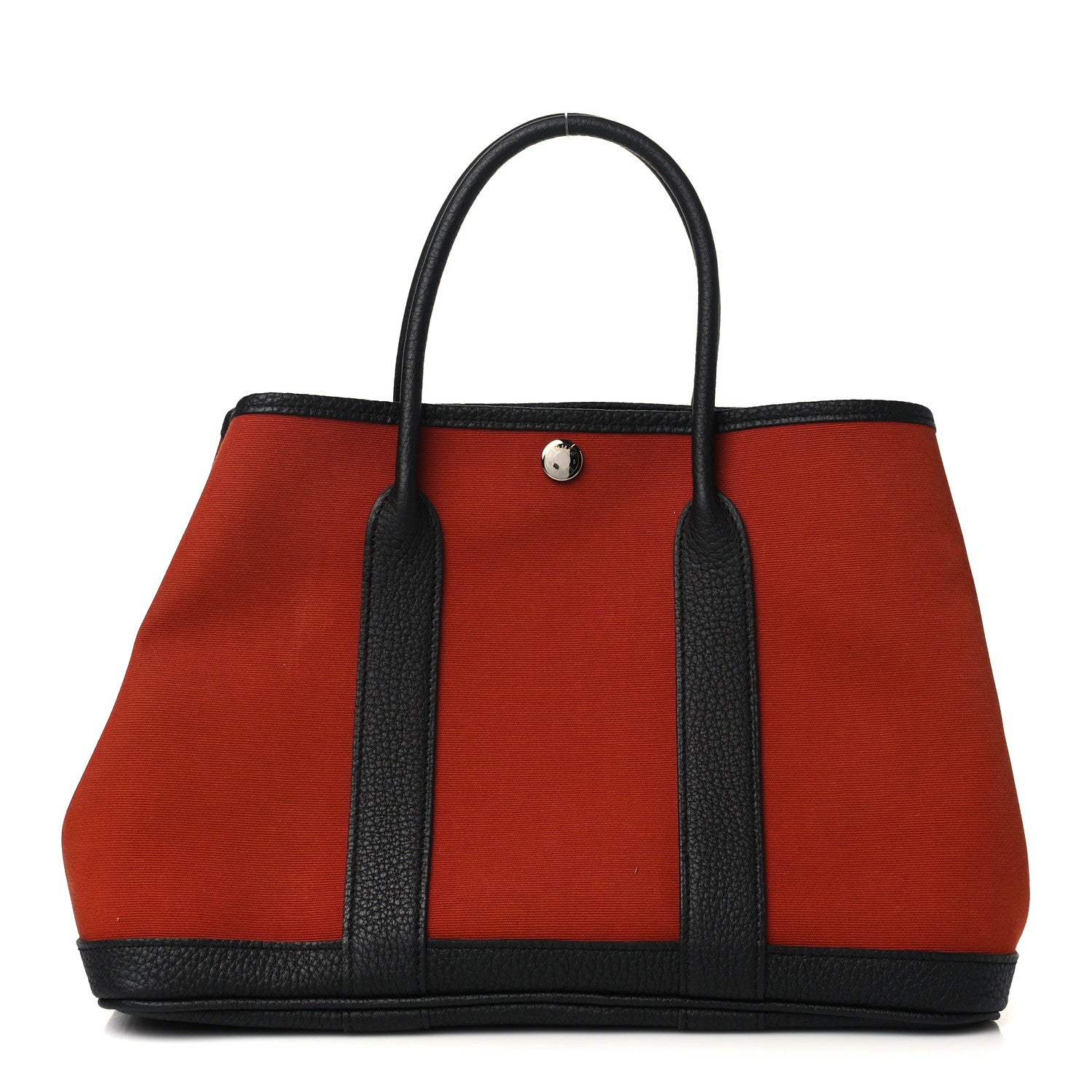 Hermes Toile Officier Negonda Garden Party 30 TPM Cuivre Black 1 of 9