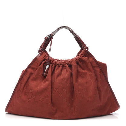 Gucci Monogram Hobo Red 1 of 12