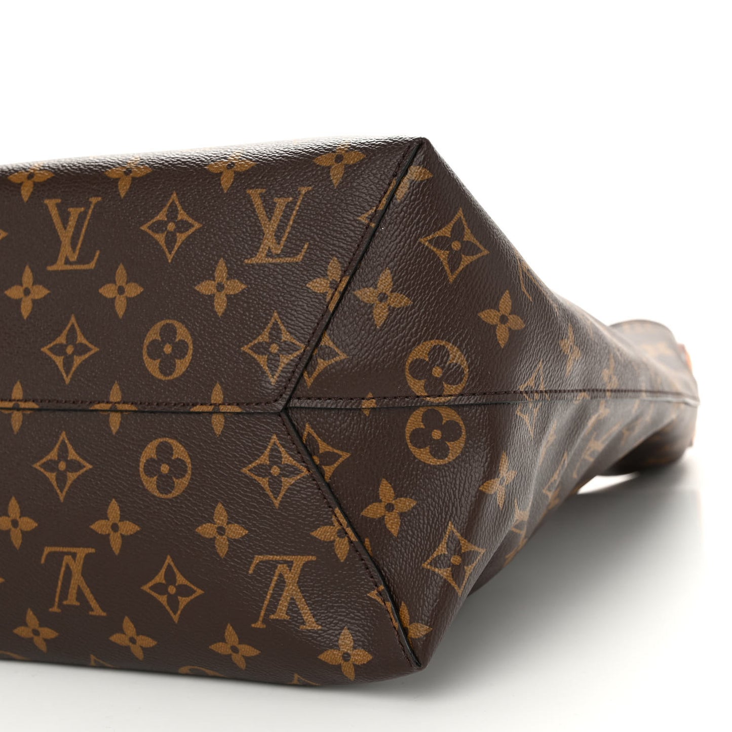 Monogram Flower Hobo Beige