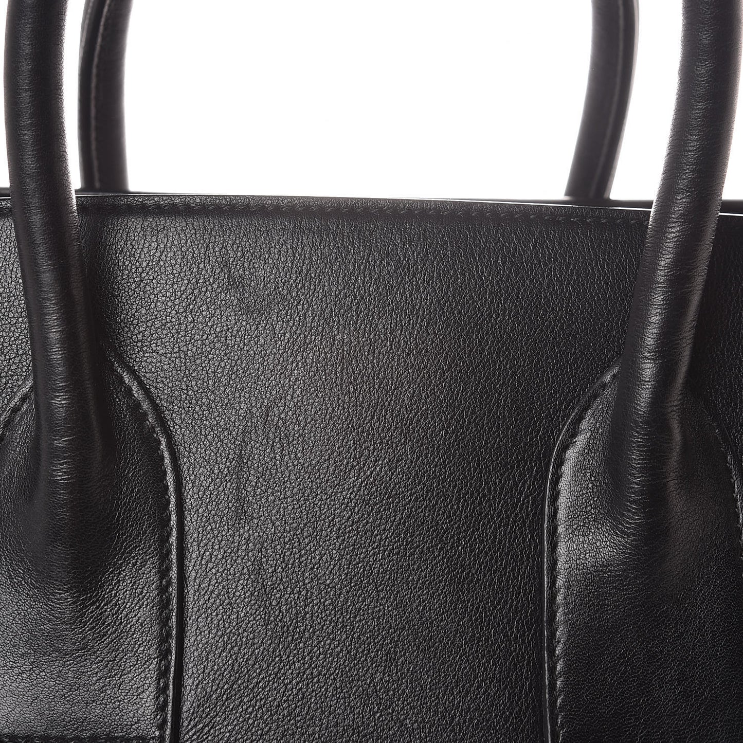 Smooth Calfskin Small Sac De Jour Black