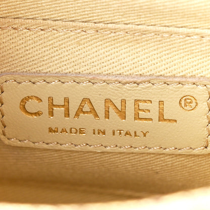 Chanel Metallic Goatskin Quilted Rita Flap Gold 6 of 13