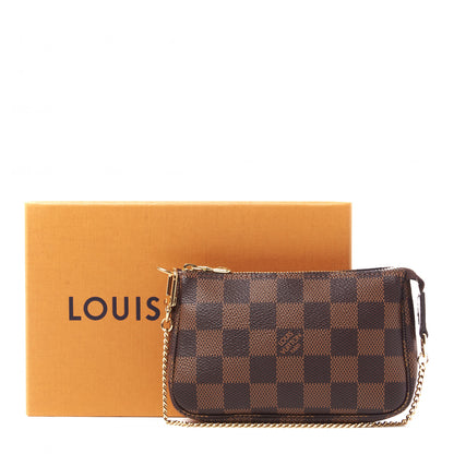 Louis Vuitton Damier Ebene Mini Pochette Accessories 8 of 8