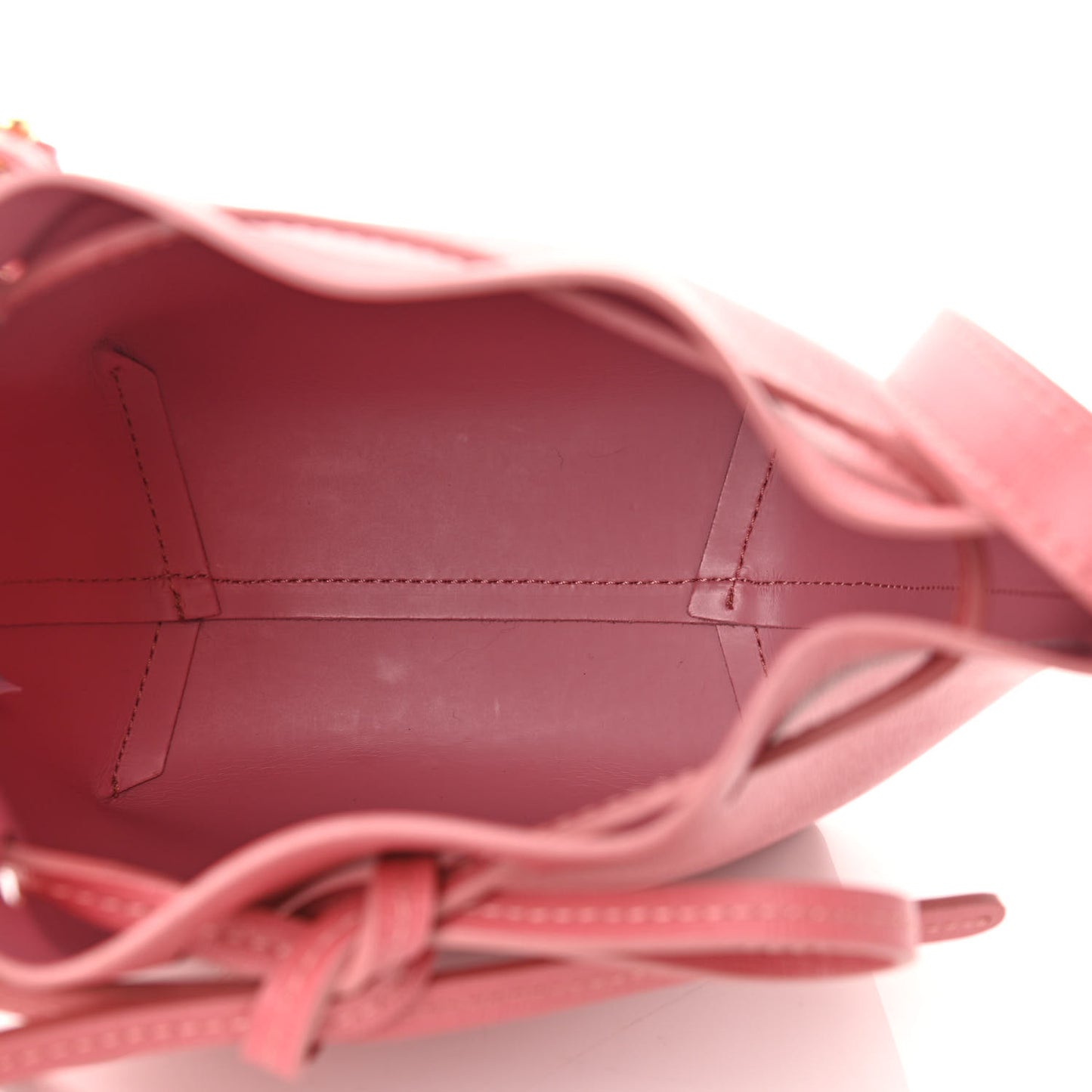 Saffiano Mini Mini Bucket Bag Blush