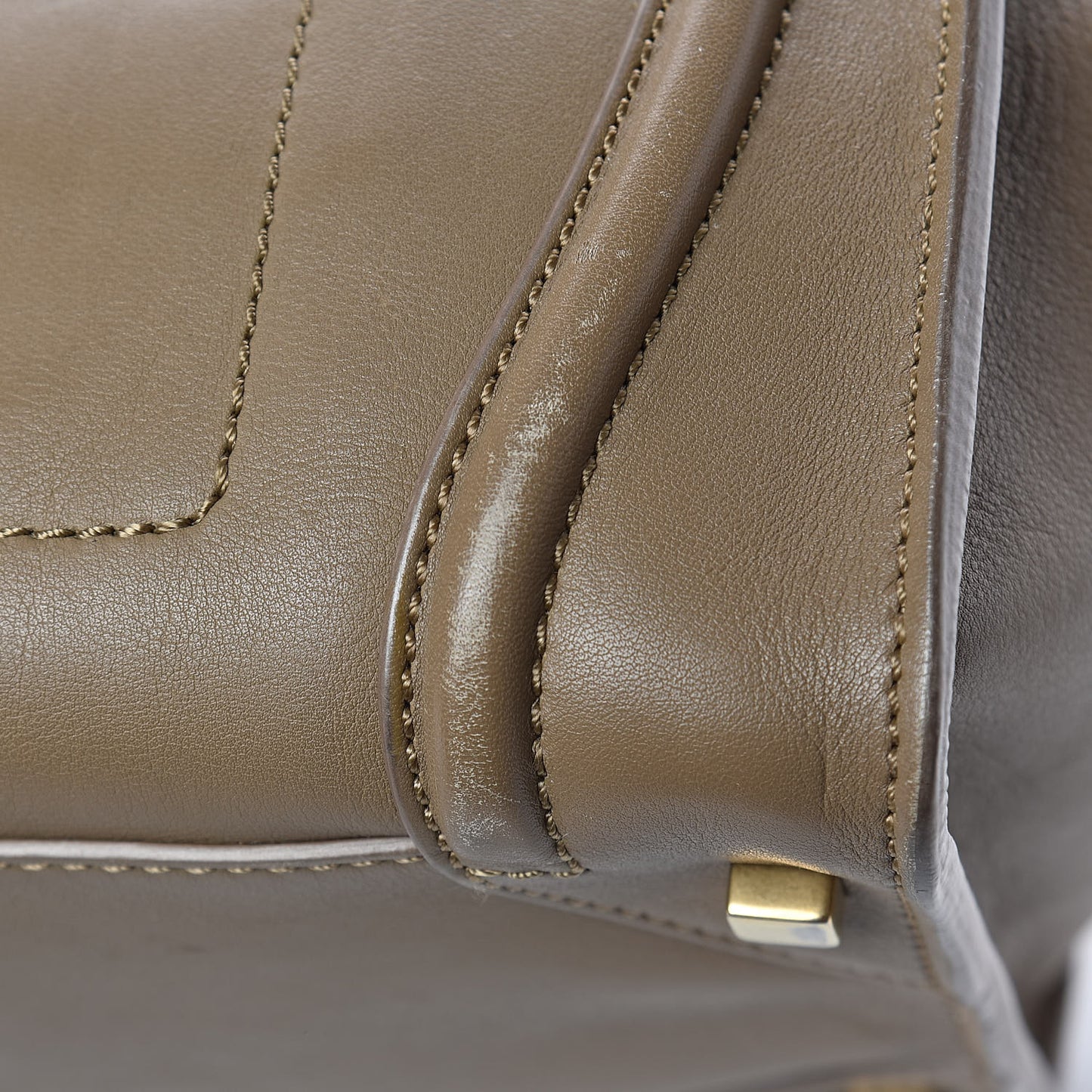 Smooth Calfskin Mini Luggage Dune