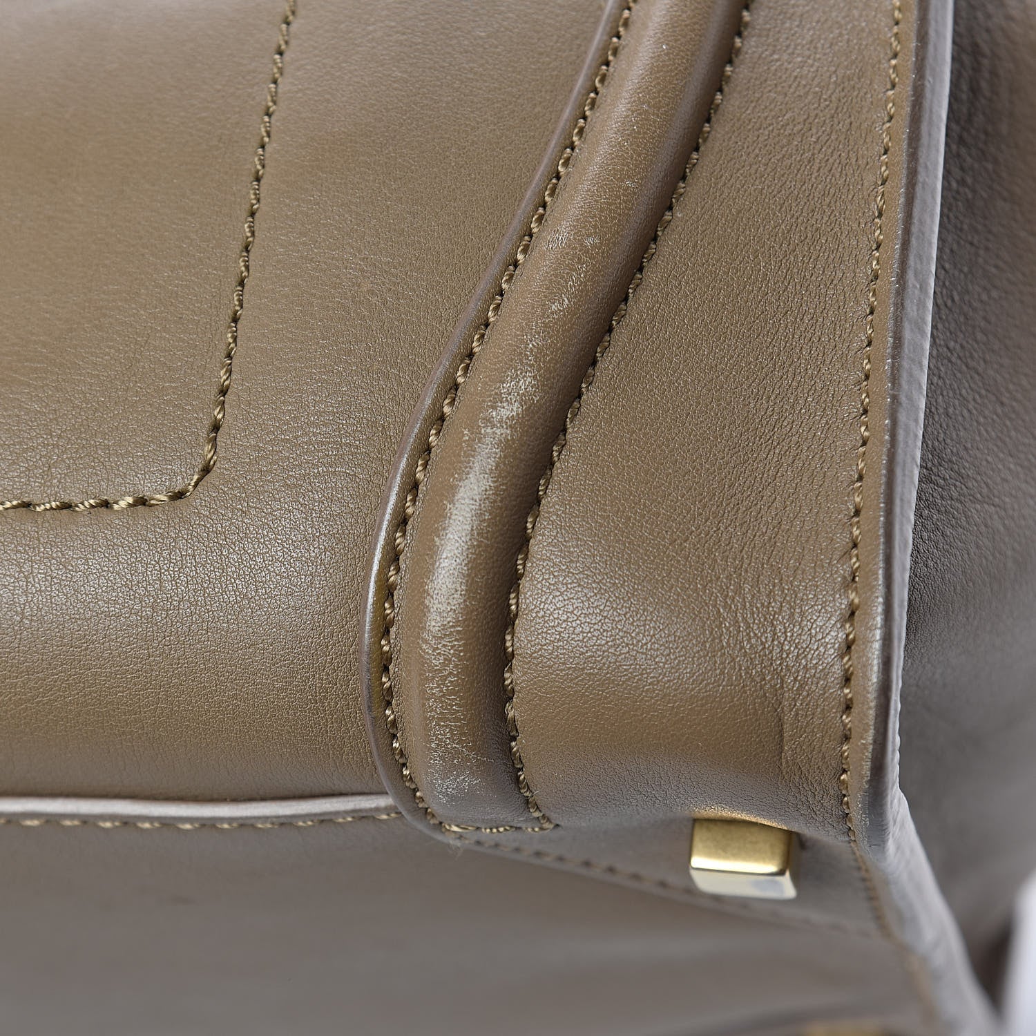 Celine Smooth Calfskin Mini Luggage Dune 15 of 15