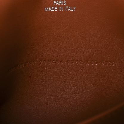 Balenciaga Vegetable Tanned Lambskin Mini Rodeo Top Handle Handbag Tan Cowboy 7 of 12