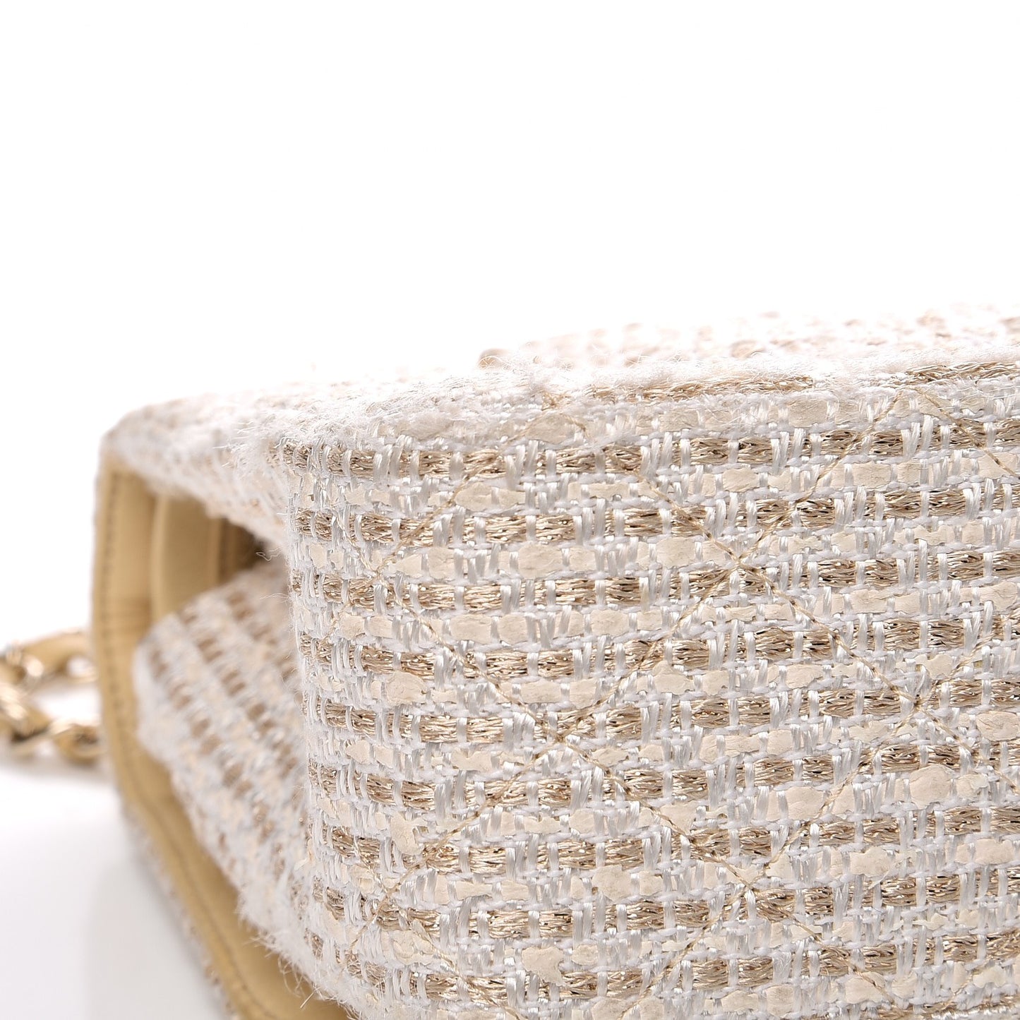 Tweed Medium Double Flap Multicolor