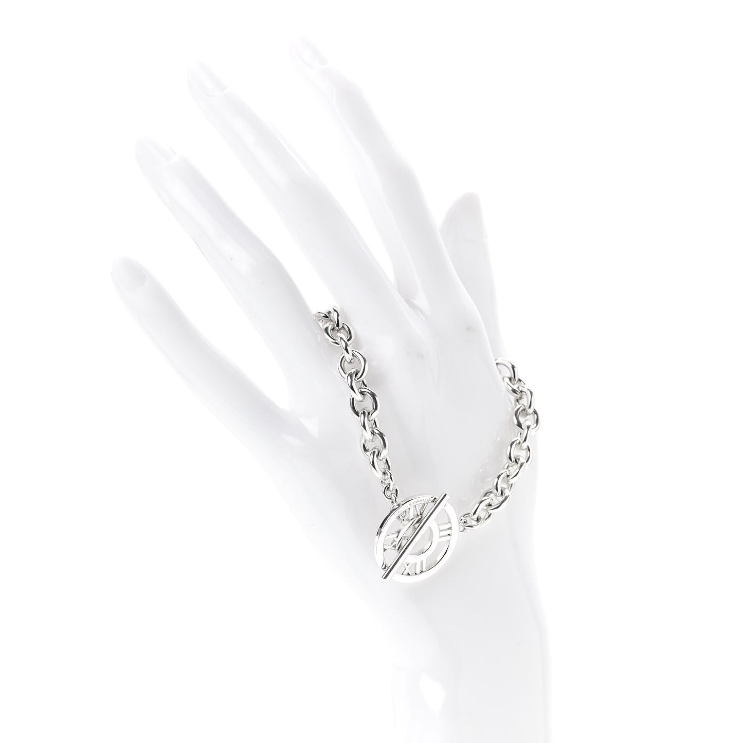 Sterling Silver Atlas Toggle Bracelet
