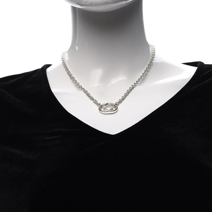 Gucci Sterling Silver Britt Necklace 2 of 4