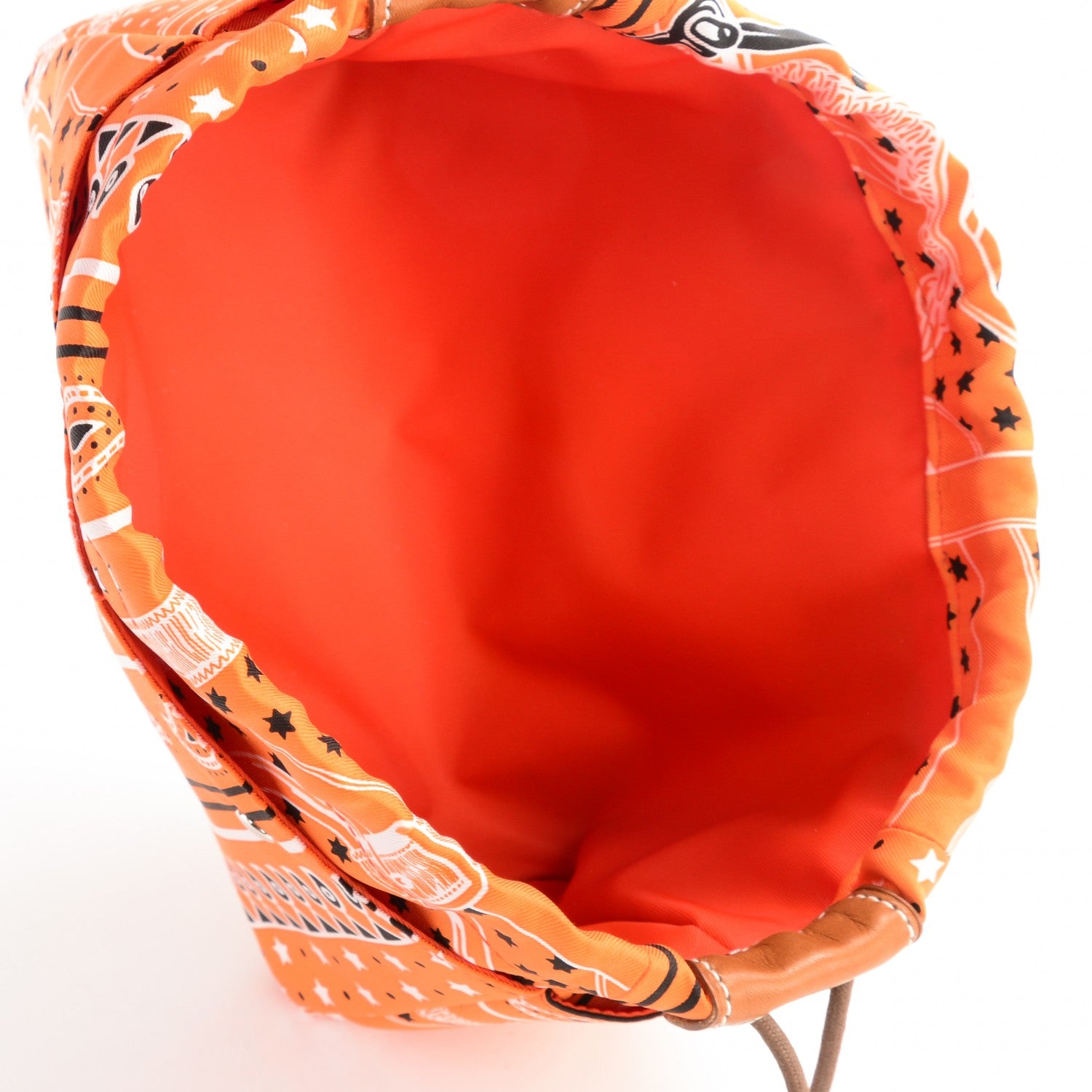 Hermes Barenia Silk Eperons d'Or Fourbi 20 PM Pouch Orange Fauve 7 of 7