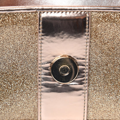 Christian Louboutin Mini Glitter PVC Specchio Sweety Charity Crossbody Bag Nude 12 of 12
