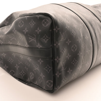 Louis Vuitton Monogram Eclipse Keepall Bandouliere 45 8 of 9