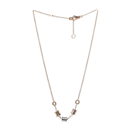 Bulgari 18K Yellow Rose White Gold B.Zero1 Necklace 3 of 4