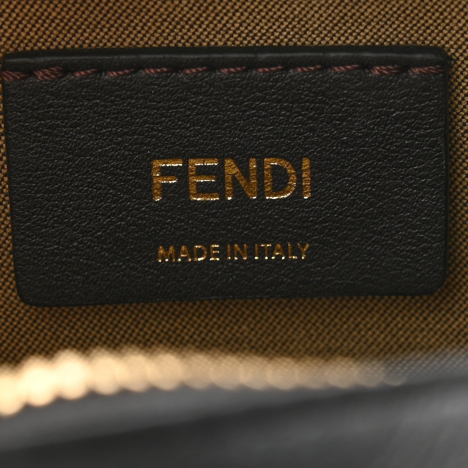 Fendi Vitello Grace Matte Mini O Lock Camera Case Black 6 of 11