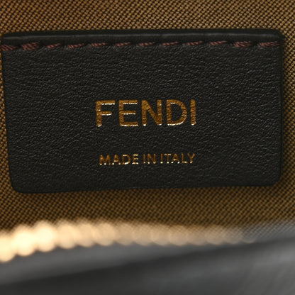 Fendi Vitello Grace Matte Mini O Lock Camera Case Black 6 of 11