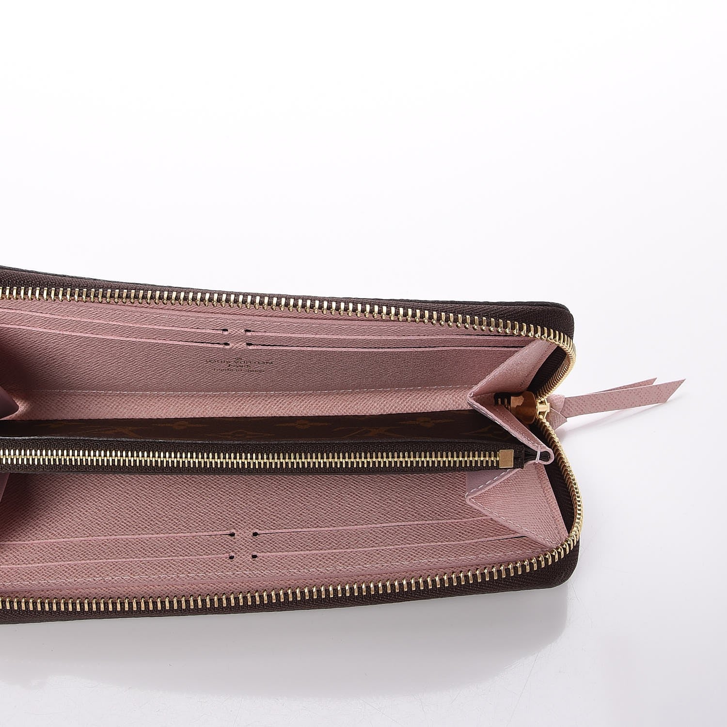Louis Vuitton Monogram Clemence Wallet Rose Ballerine 5 of 8