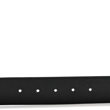 Gucci Calfskin Double G 40mm Belt 75 30 Black 3 of 7