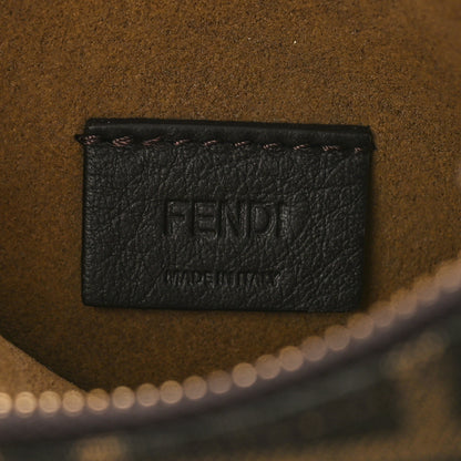 Fendi Fabric Jacquard Vitello Grace FF 1974 Mini Fendessence Shoulder Bag Tobacco Moro Ebano 6 of 8