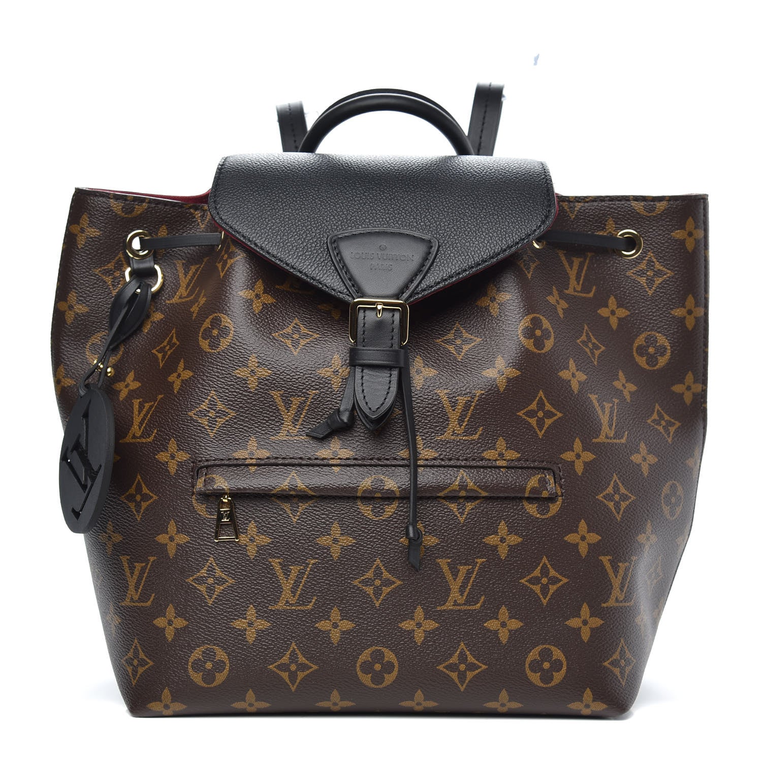 Louis Vuitton Monogram Montsouris PM Black 1 of 9