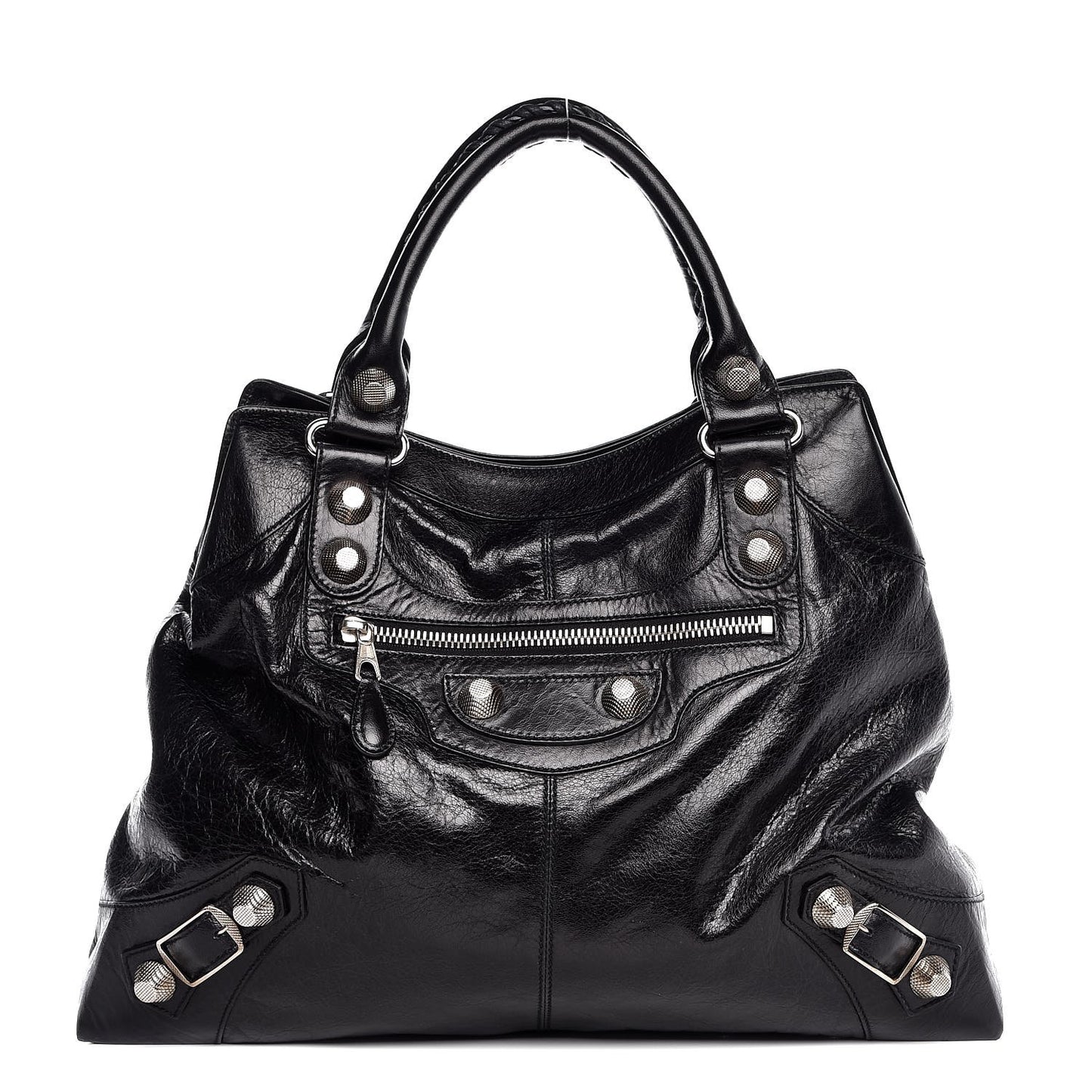 Chevre Giant 21 Silver Hardware Brief Black