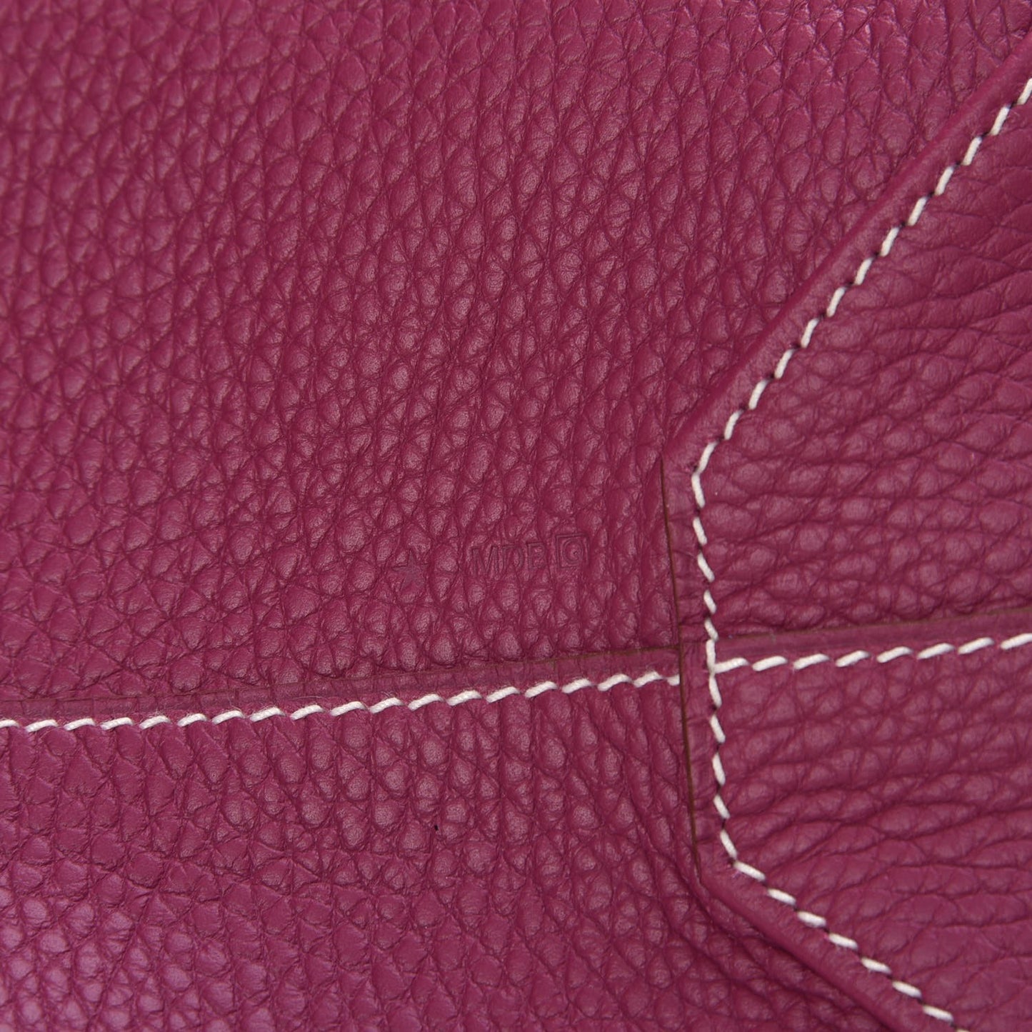 Taurillon Clemence Double Sens 45 Reversible Tote Marron D'Inde Tosca