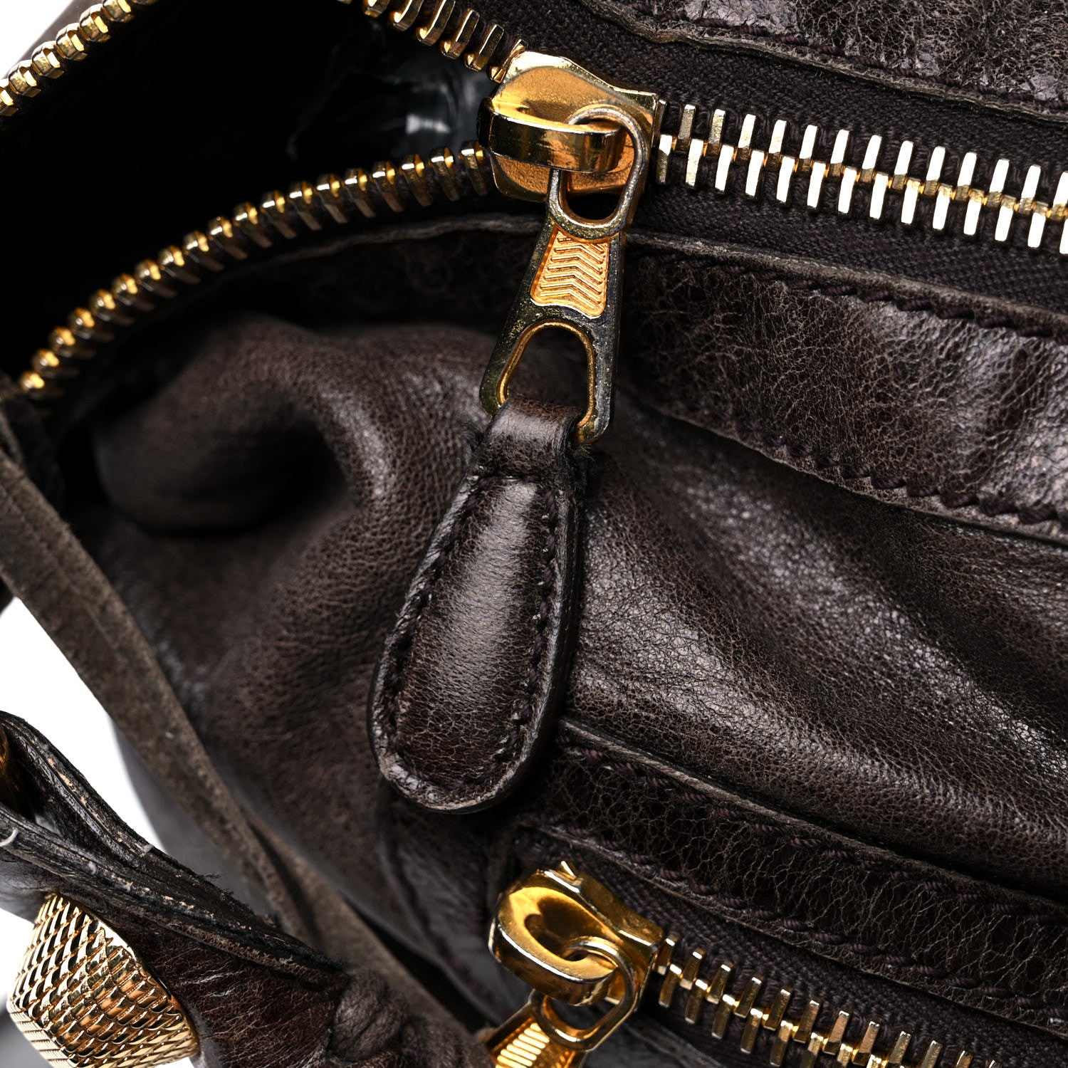 Balenciaga Agneau Giant 21 Gold Hardware Day Hobo Charbon 31 of 32