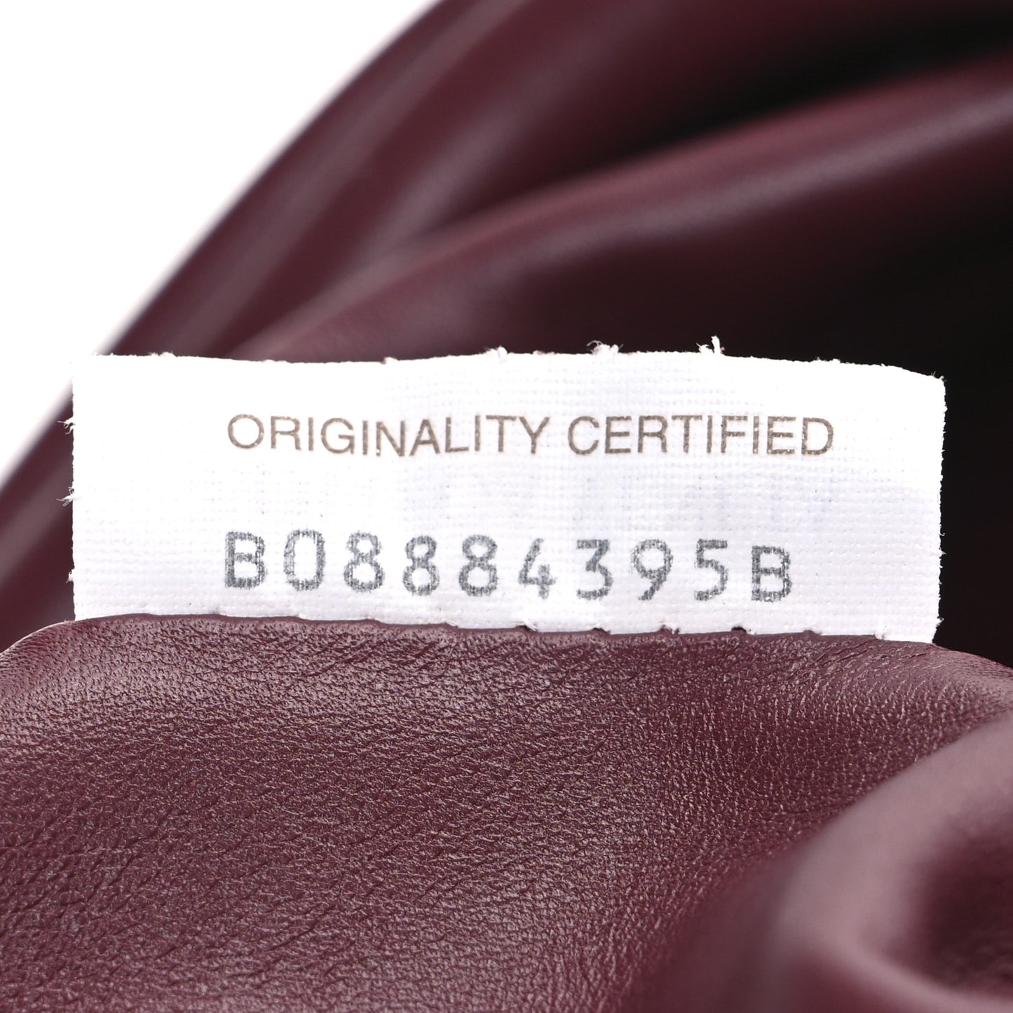 Smooth Butter Calf The Pouch Oversized Clutch Bordeaux