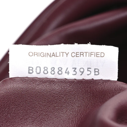 Bottega Veneta Smooth Butter Calf The Pouch Oversized Clutch Bordeaux 8 of 11