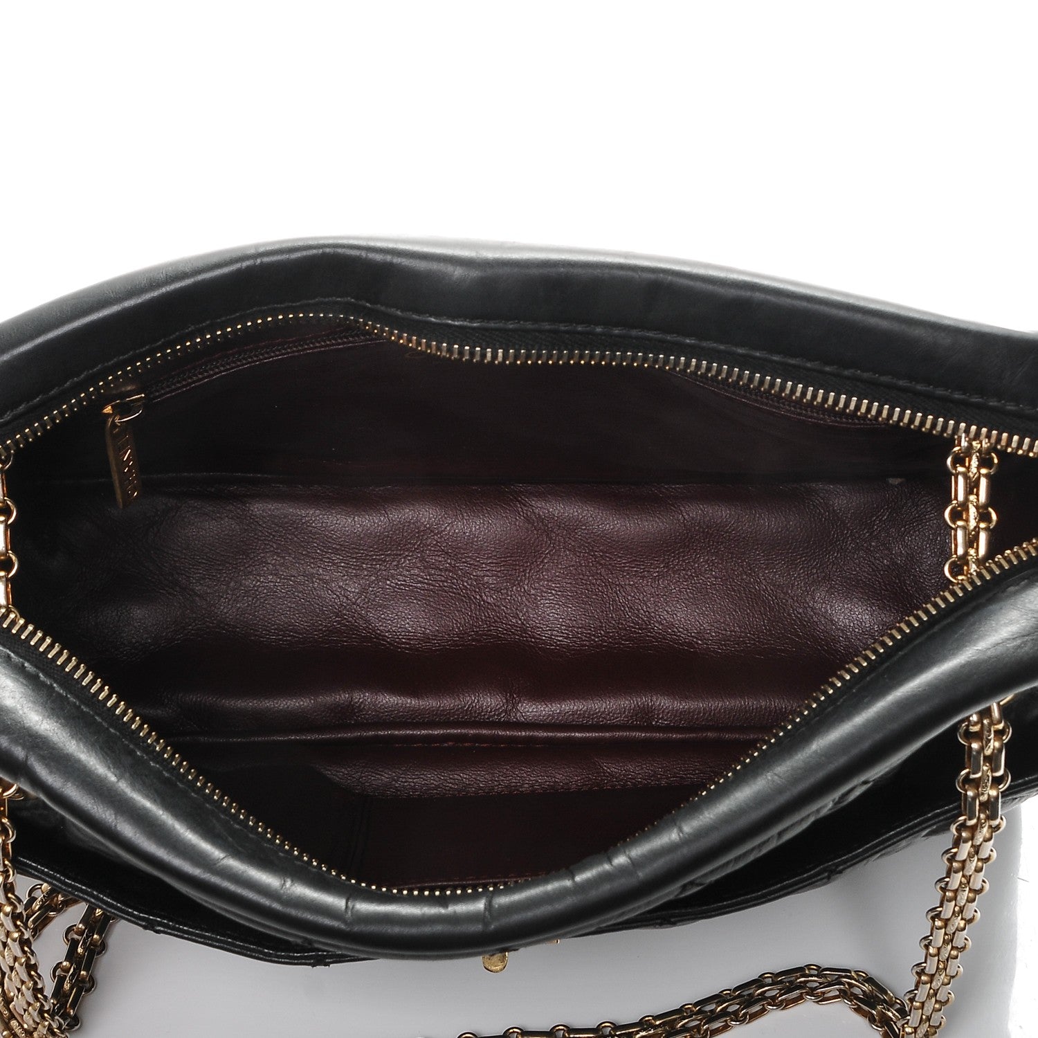 Chanel Aged Calfskin Quilted Medium Reissue Camera Case Black 5 of 8