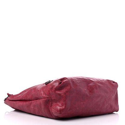 Balenciaga Agneau Classic Hardware Day Hobo Pourpre 4 of 14