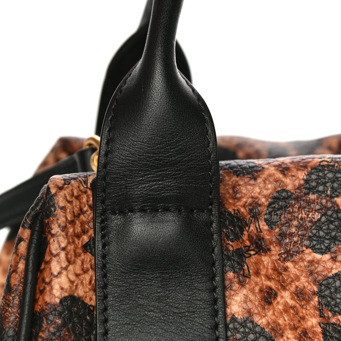 Leopard Print Studded Mini Keana Boston