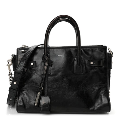 Saint Laurent Glace Calfskin Baby Souple Sac De Jour Black 1 of 10