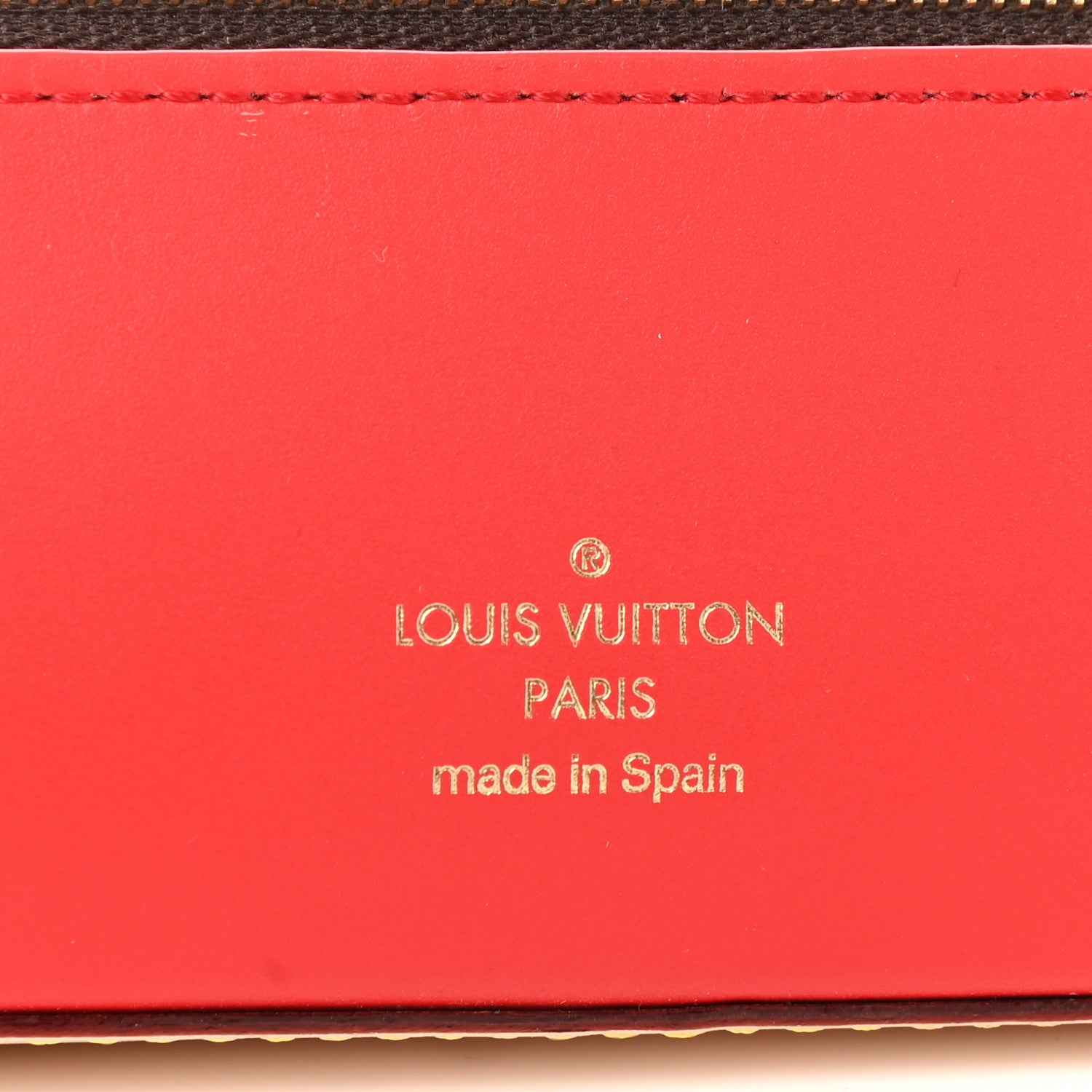 Louis Vuitton Monogram Monogram 2021 Christmas Animation London Elizabeth Pencil Pouch Coquelicot 6 of 8