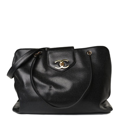 Chanel Caviar XL Weekender Bag Black 1 of 24