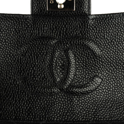 Chanel Caviar Quilted Mini Square Flap Black 6 of 8