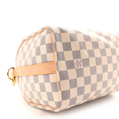 Louis Vuitton Damier Azur Speedy Bandouliere 25 8 of 9