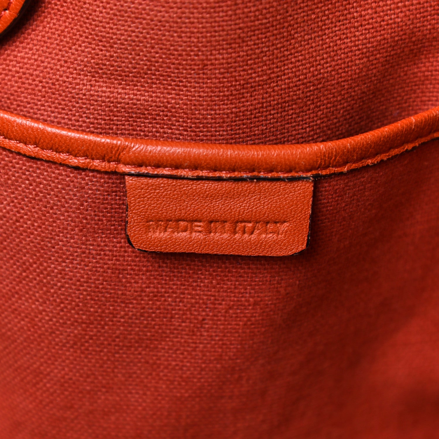 Burberry Haymarket Check Small Canterbury Tote Orange 7 of 20