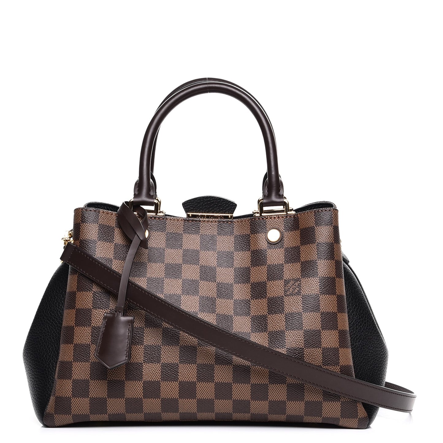 Damier Ebene Cuir Taurillon Brittany Black