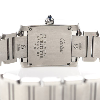 Cartier Stainless Steel 20mm Tank Francaise Quartz Watch 4 of 5