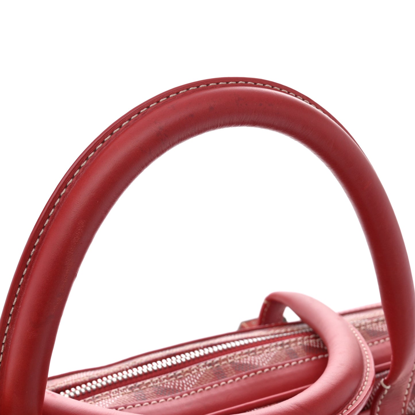 Goyardine Ambassade PM Briefcase Red