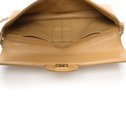 Chanel Lambskin East West Chocolate Bar Flap Beige 5 of 10